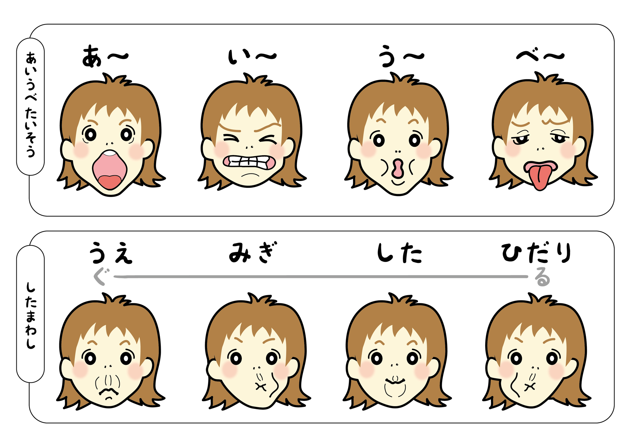 表情筋トレーニング